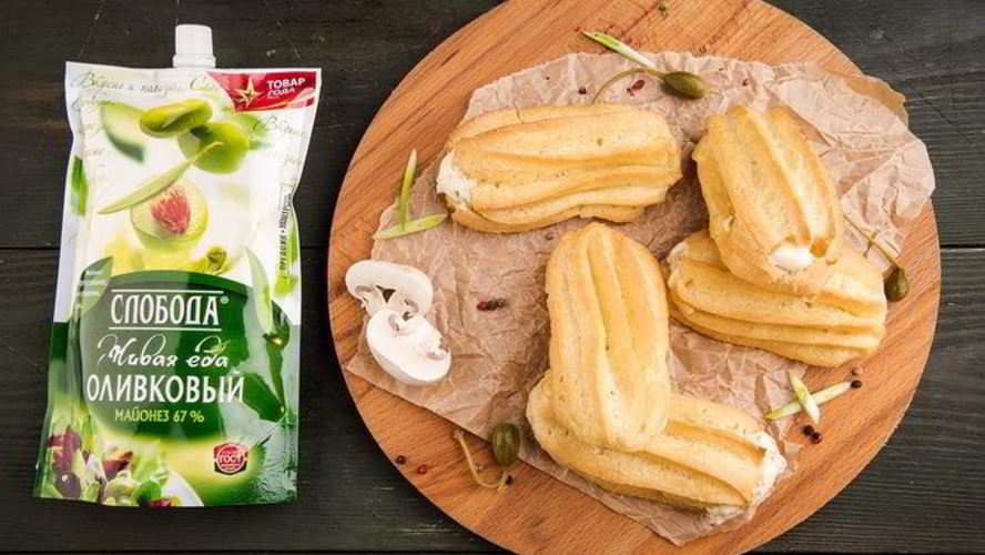 Рецепт закусочных эклеров