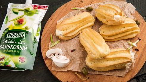 закусочные эклеры