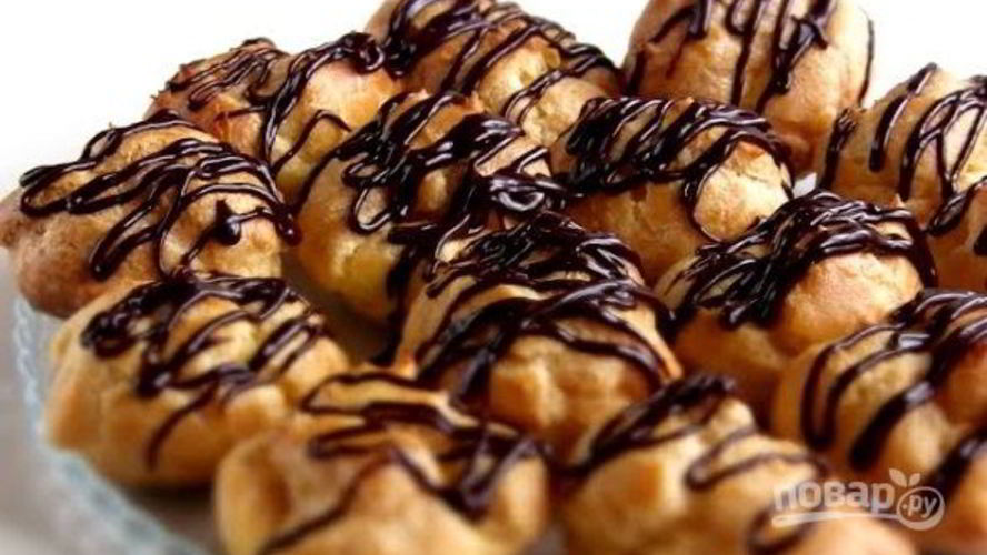 Рецепт заварных пирожных