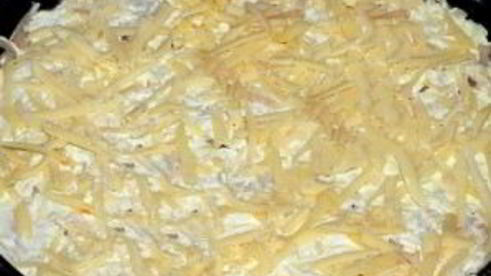 картофельная запеканка без яиц