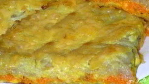 картофельная запеканка без яиц