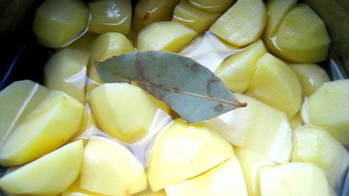 картофельная запеканка под сыром