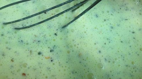 картофельная запеканка с беконом и грибами