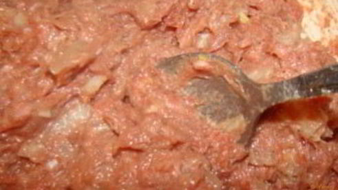 картофельная запеканка с куриным фаршем