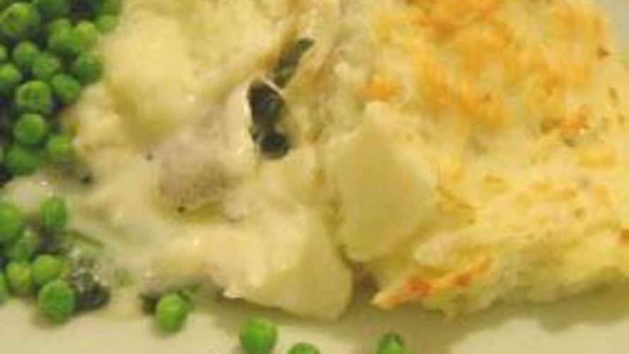 Рецепт картофельной запеканки с рыбой