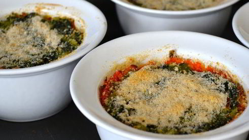 морковная мини-запеканка