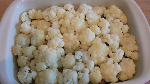 мясная запеканка с цветной капустой