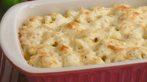 мясная запеканка с цветной капустой