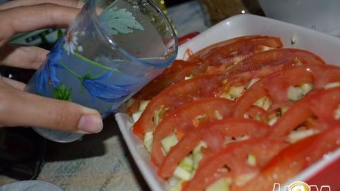 овощная запеканка с мясом