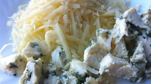 полосатая рыбная запеканка