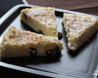 Рисовая запеканка с творогом