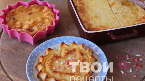 творожная запеканка из детского сада