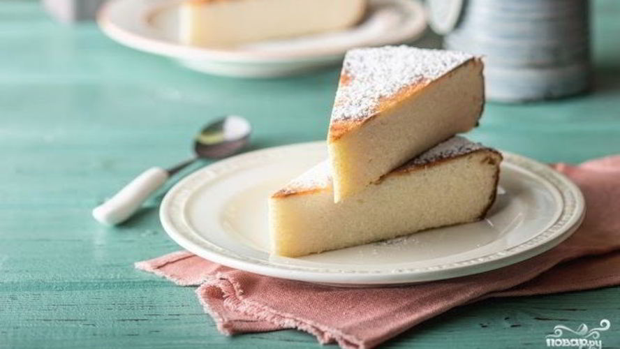 Рецепт творожной запеканки на кефире