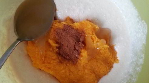 творожная запеканка с тыквой