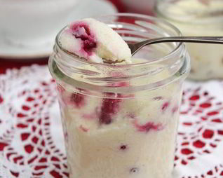 Творожная запеканка в банке за 15 минут