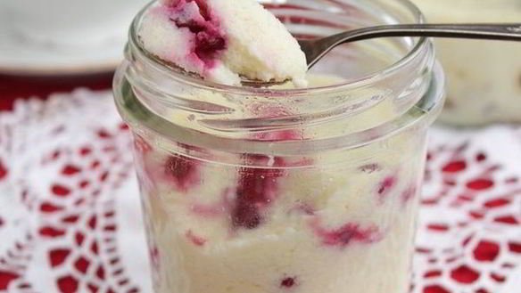 Рецепт Творожной запеканки в банке за 15 минут