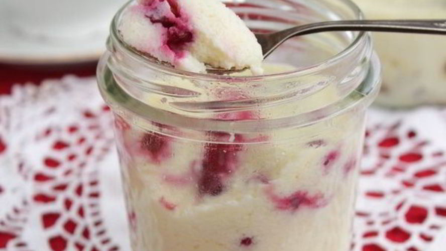 Рецепт творожной запеканки в банке за 15 минут