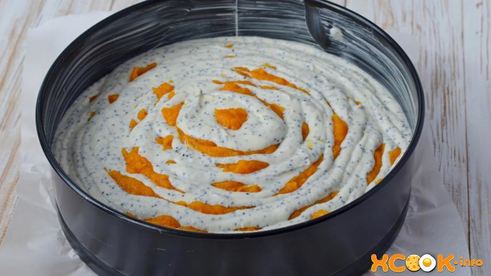 творожно-тыквенная запеканка