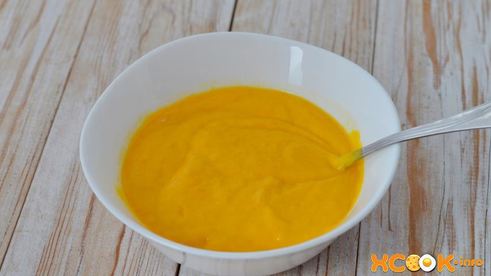 творожно-тыквенная запеканка