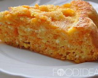 Тыквенная запеканка с творогом