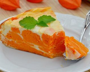 Тыквенно-творожная запеканка