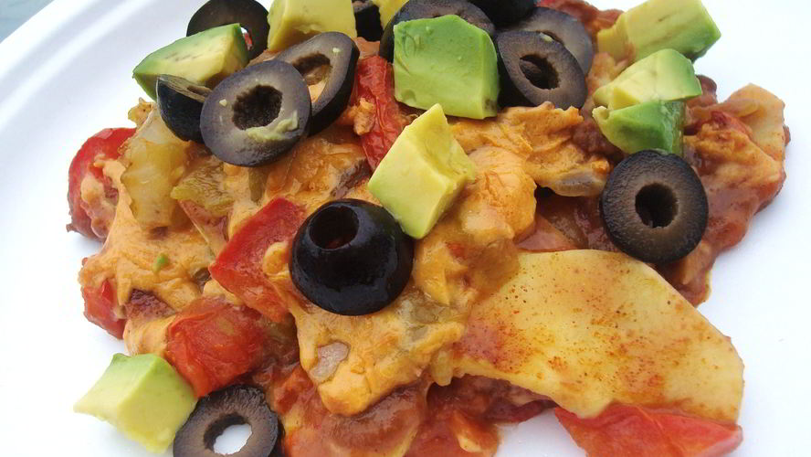 Рецепт вегетарианской картофельной запеканки