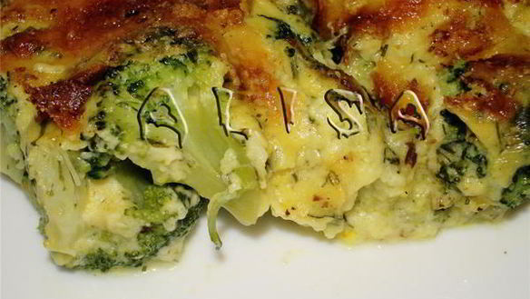 Рецепт Запеканки Брокколи с сыром