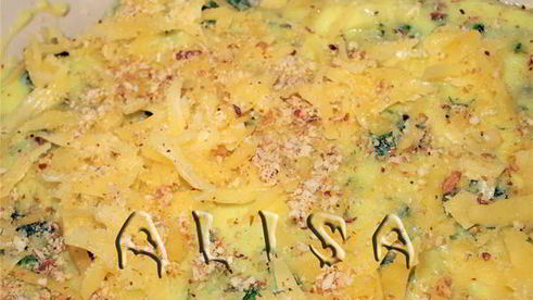 запеканка брокколи с сыром