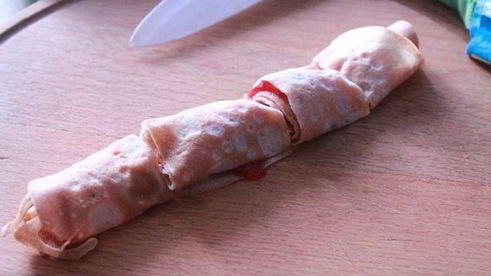 запеканка из блинчиков с конфитюром