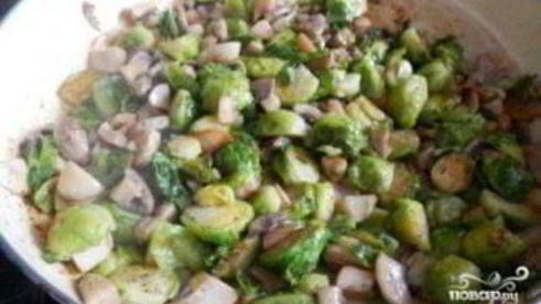 запеканка из брюссельской капусты