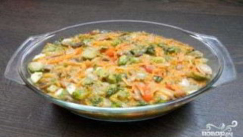 запеканка из брюссельской капусты