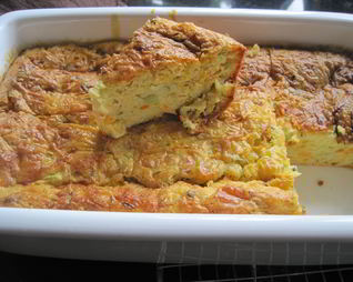 Запеканка из кабачков и моркови