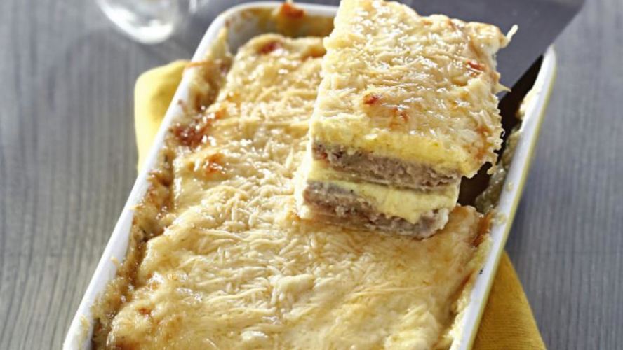 Рецепт запеканки из свинины с сельдереем