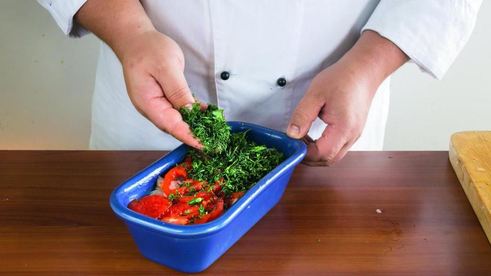 запеканка из трески с овощами