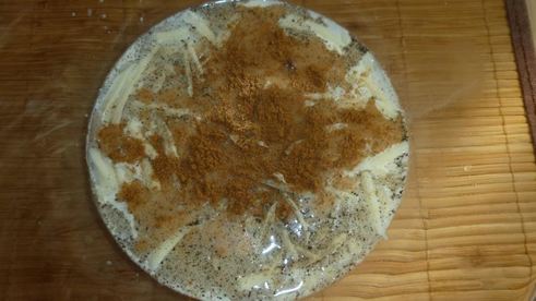 запеканка из цветной капусты с беконом