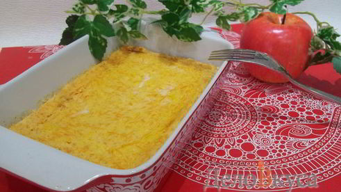 запеканка из тыквы с творогом