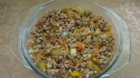 запеканка мясная сытная