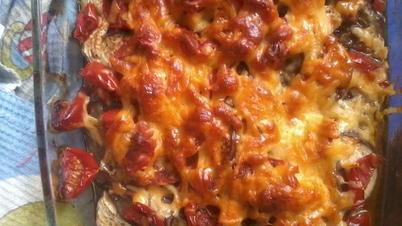 Рецепт Запеканки с баклажанами и говядиной