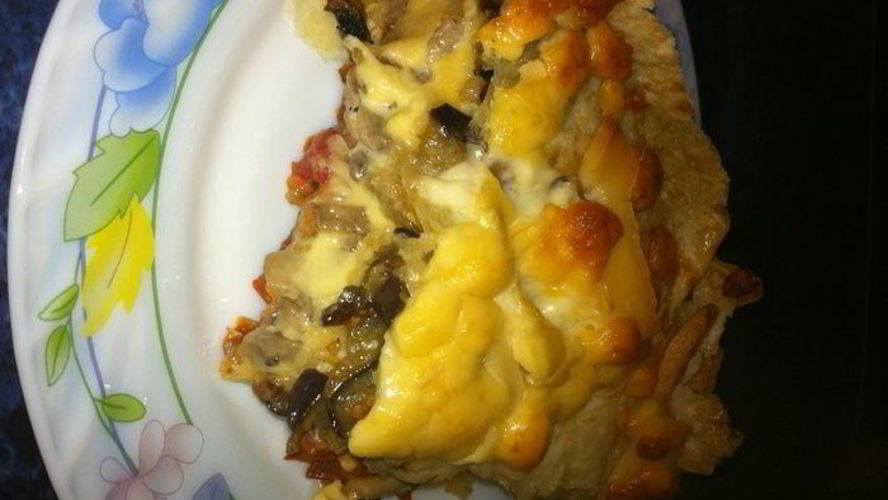 Рецепт запеканки с баклажаном