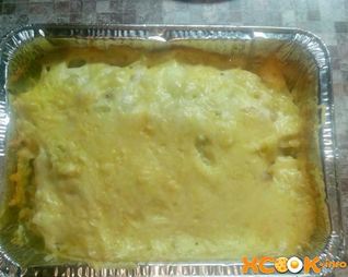 Запеканка с курицей и картошкой