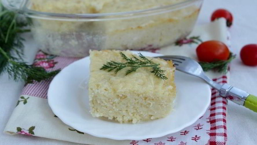 Рецепт запеканки с кускусом и сыром