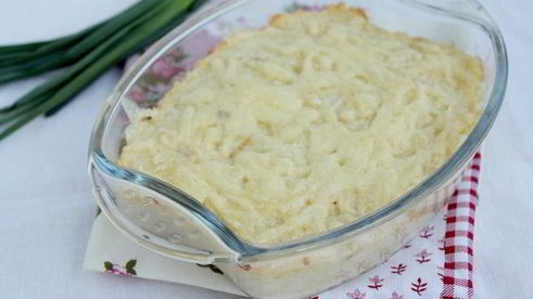 запеканка с кускусом и сыром