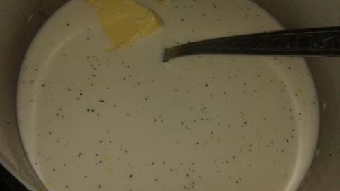 запеканка с молочным соусом