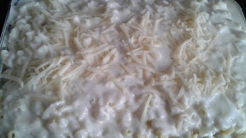 запеканка с молочным соусом