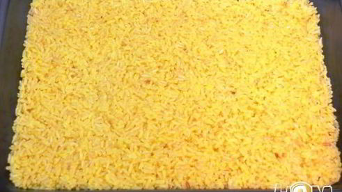 запеканка с печенью и бурым рисом