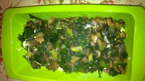 запеканка с зеленью