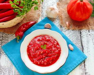 Аджика без яблок