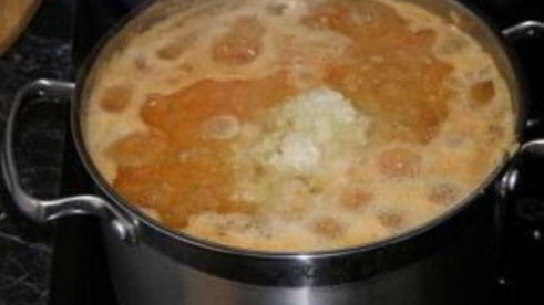 аджика из кабачков острая на зиму