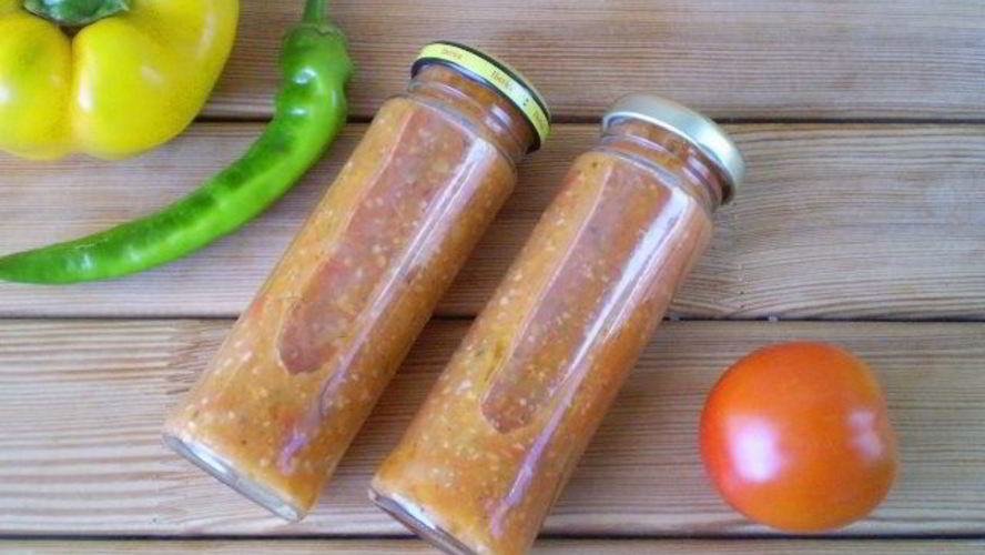 Рецепт аджики из помидоров и перца на зиму