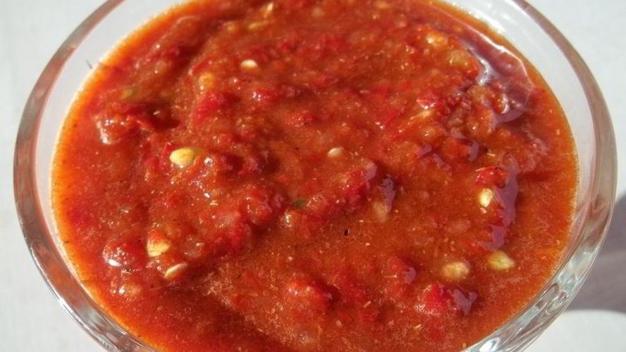 Рецепт аджики из помидоров
